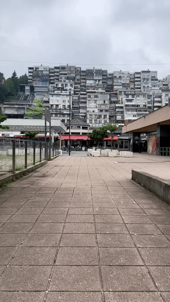 Inclined elevator in Ciglane, Sarajevo