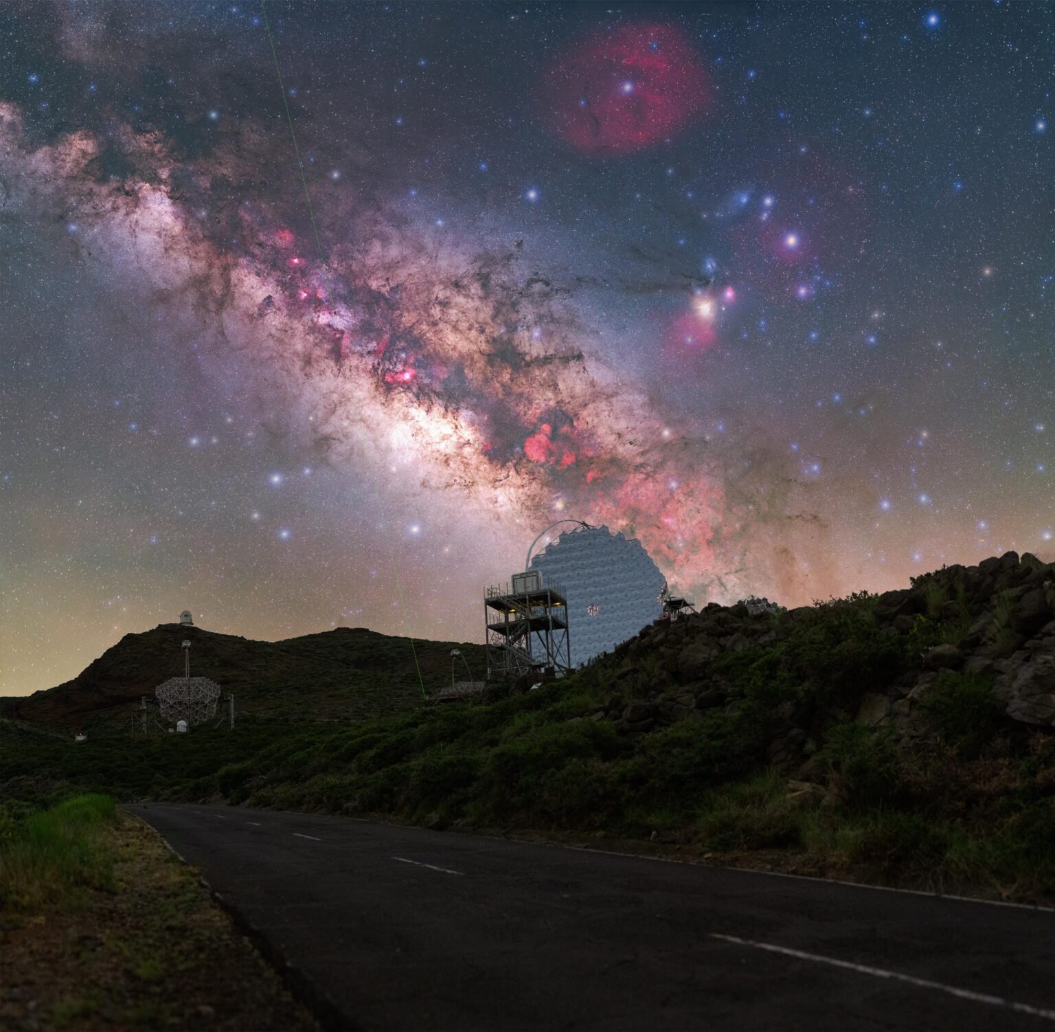 I took this photo of the Milky Way from one of the best skies on Earth: La Palma, Canary Islands.