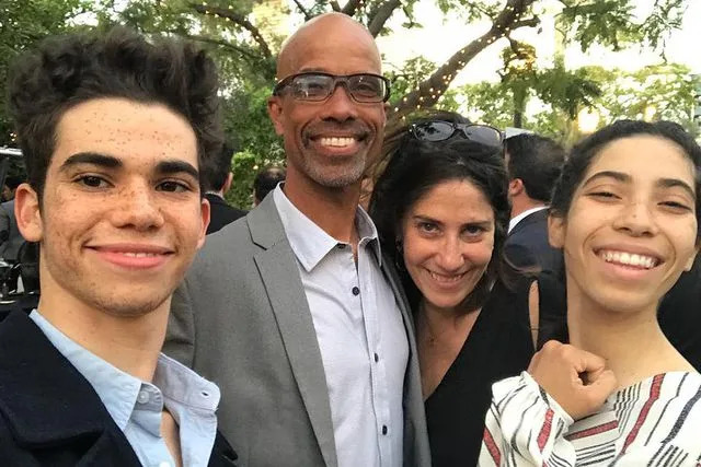 Libby Boyce/Instagram (L-R) Cameron, Victor, Libby and Maya Boyce in 2017