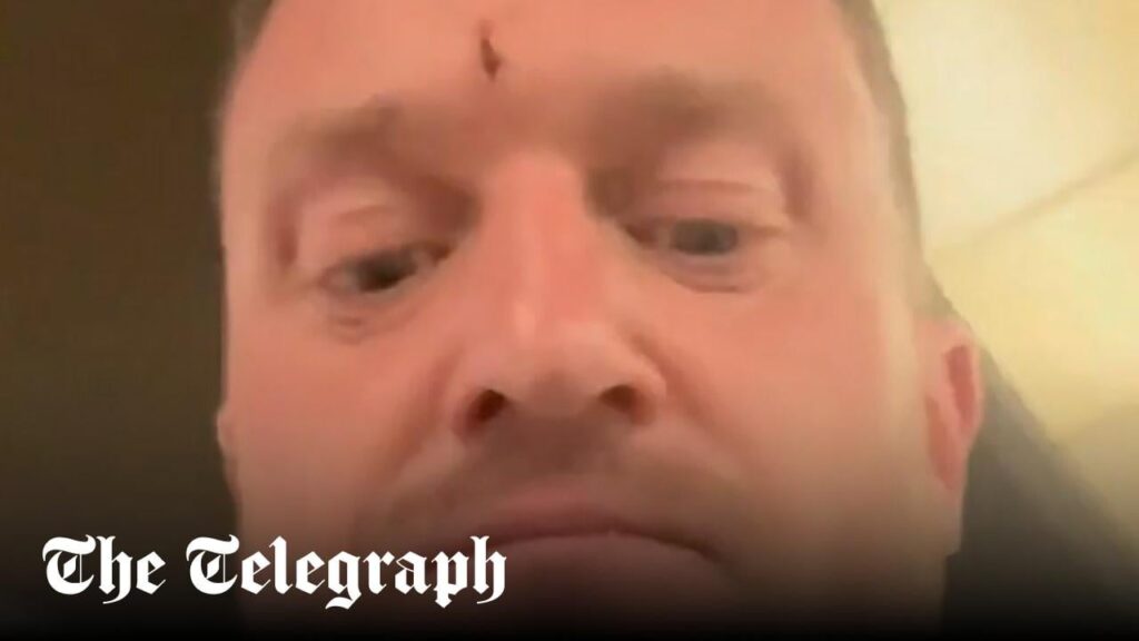 Tommy Robinson leaves country after being filmed at alleged assault