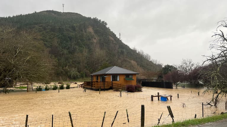 Flooding in the Tasman region on July 11 