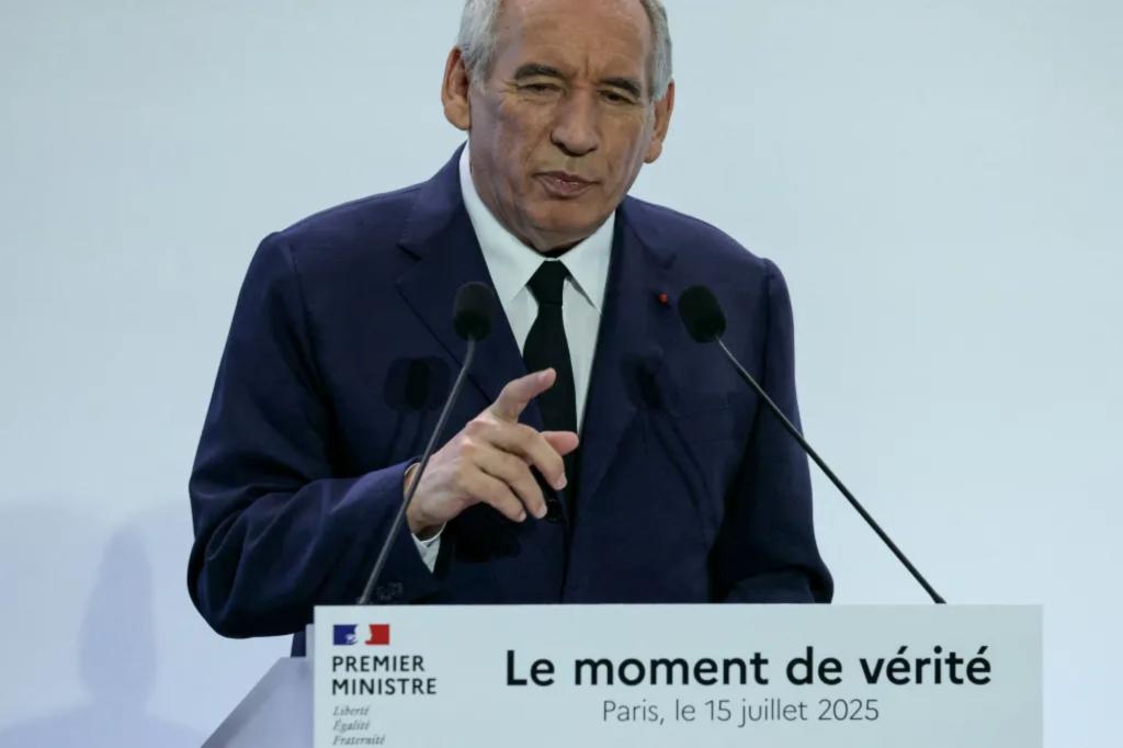 French PM Francois Bayrou wants to cut public holidays to help economy -- including one commemorating victory over Nazis