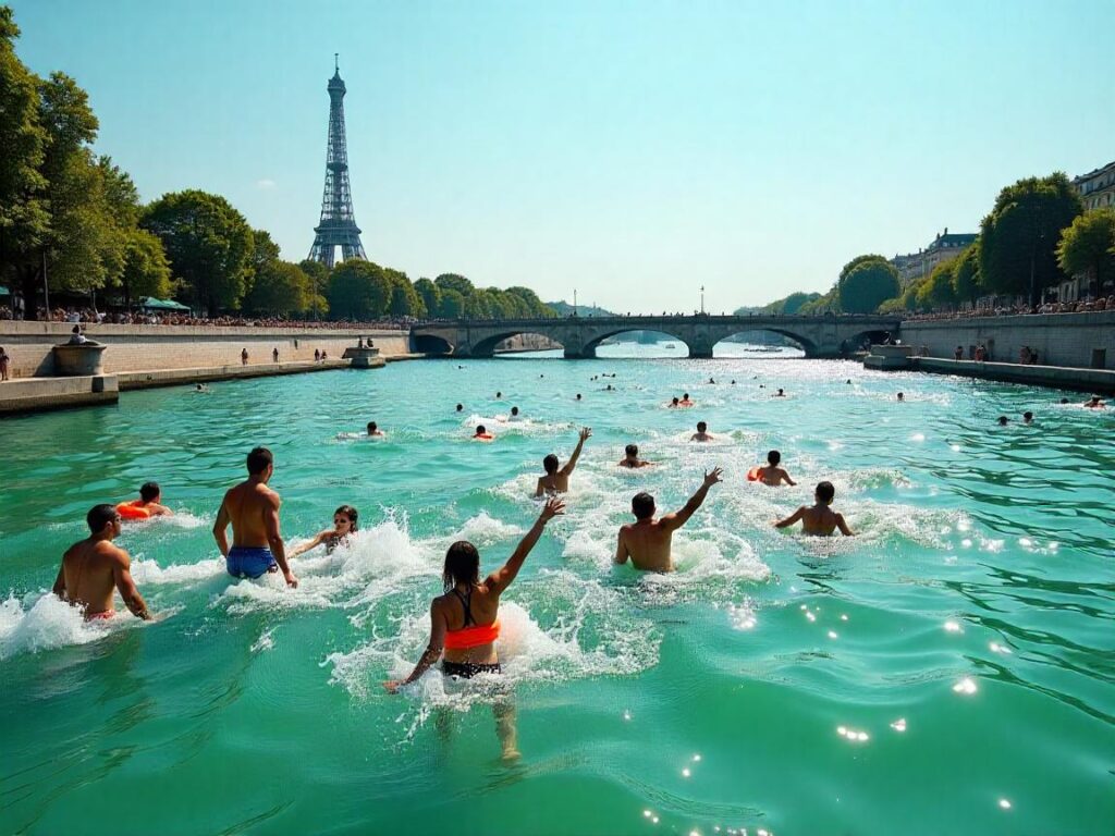 Now France in News as Paris Joins England, Germany, Canada, and Russia in Diving into the River Seine, This Starts New Heatwave Tourism in Europe