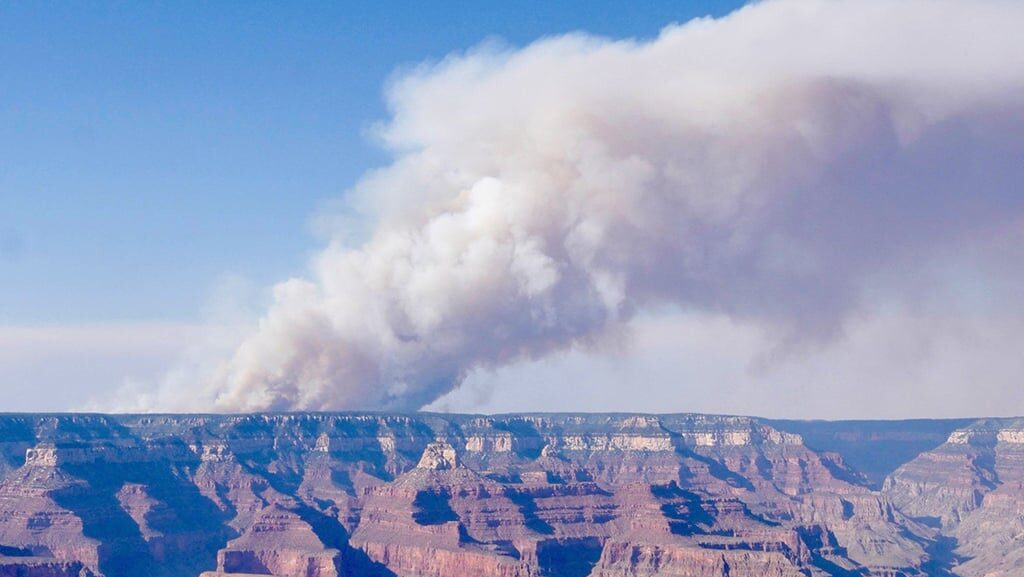 Grand Canyon fires...