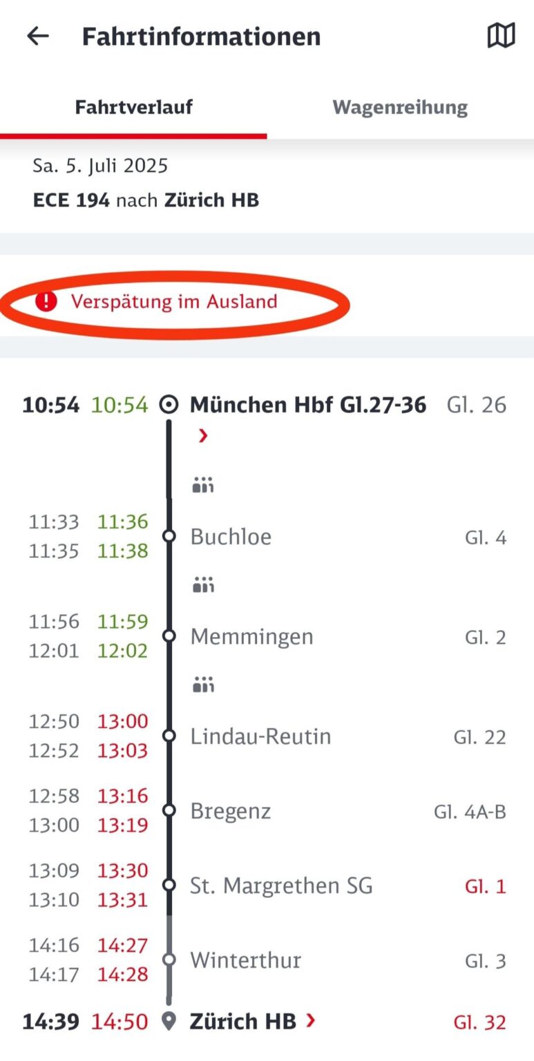 DB Navigator vs SBB Mobile