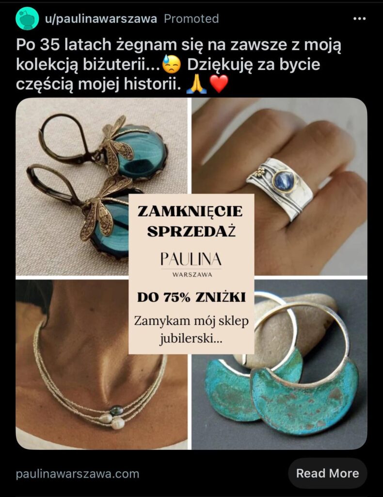 After yesterday's post about the scam jeweler ...