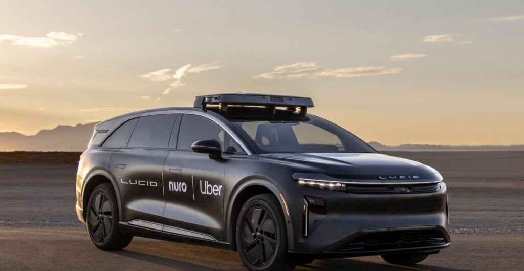 Uber to invest hundreds of millions of dollars in Lucid and Nuro in massive robotaxi deal