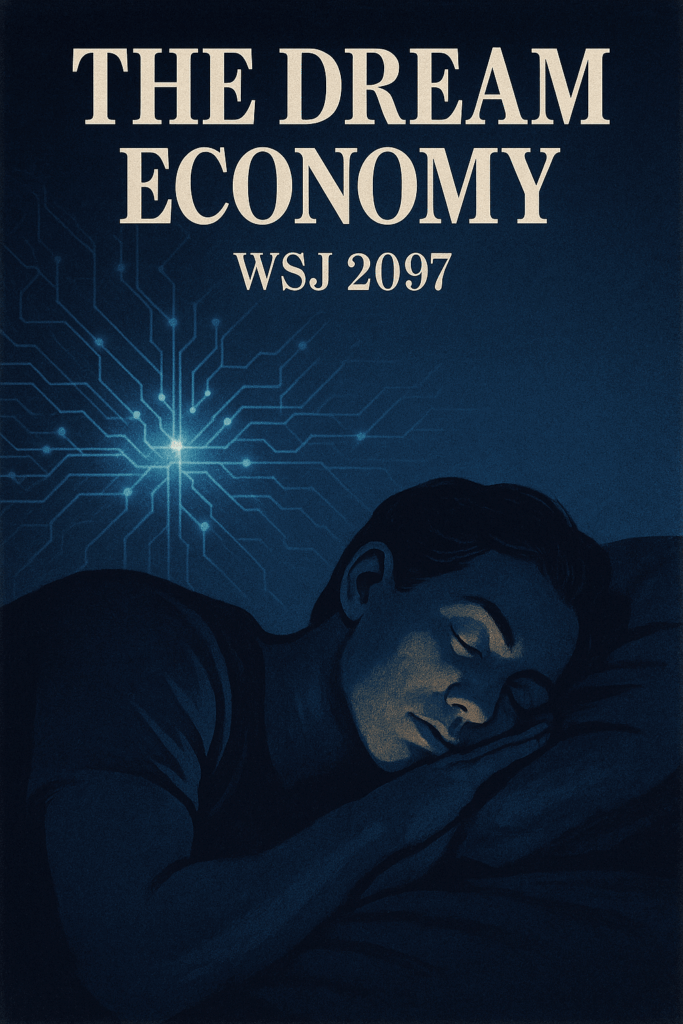 In 2097, dreams are worth more than gold. AI creates, but only humans dream.