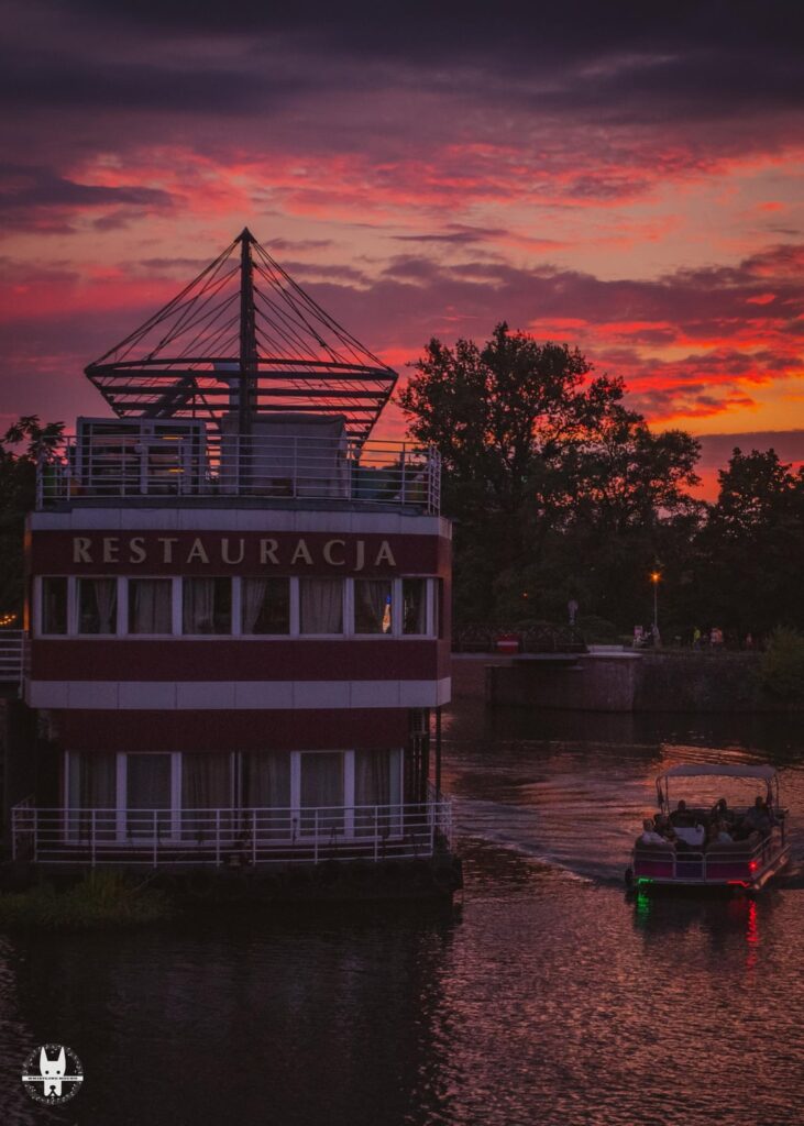 Sunset Sky is the Highlight of Summer in Wrocław