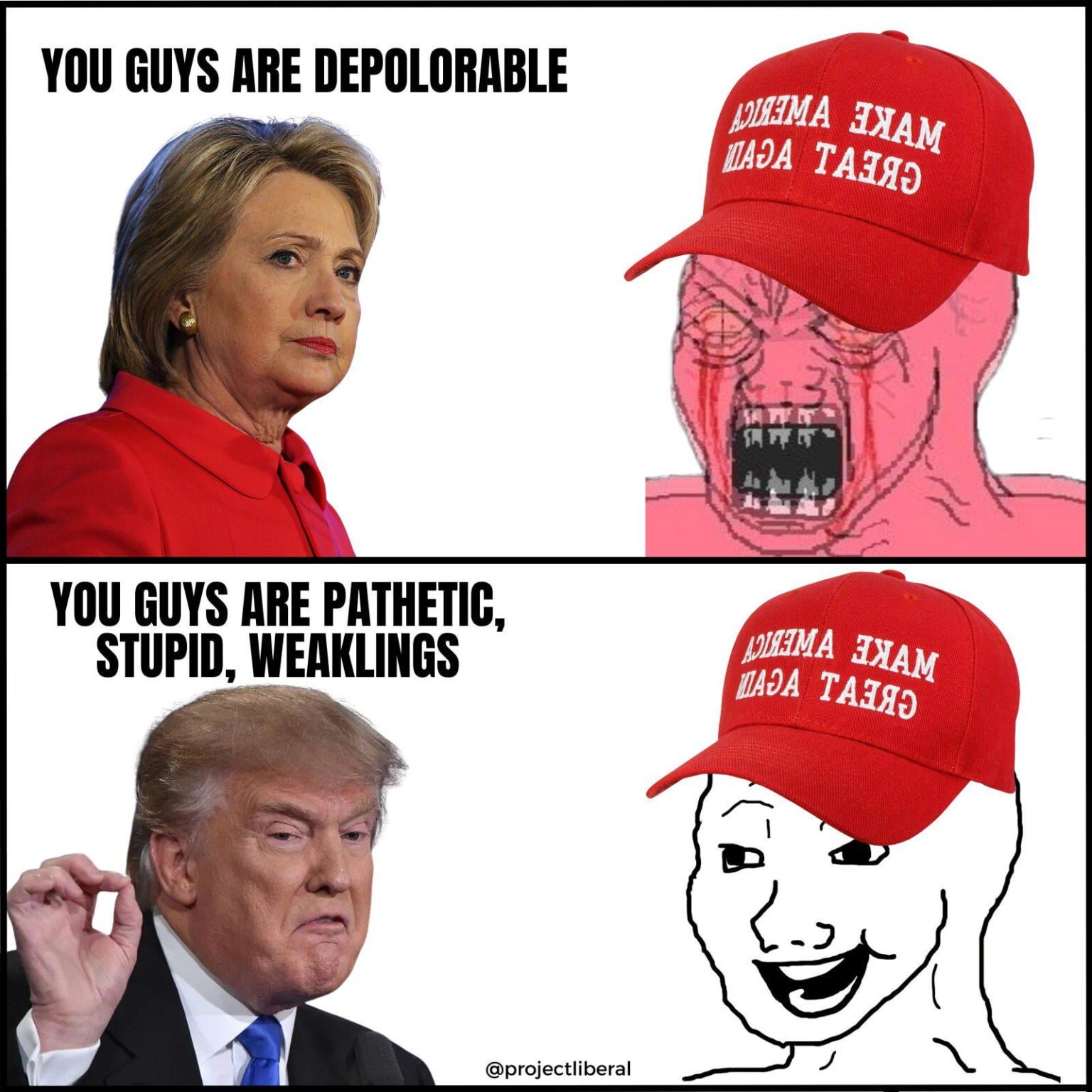 I love the poorly educated