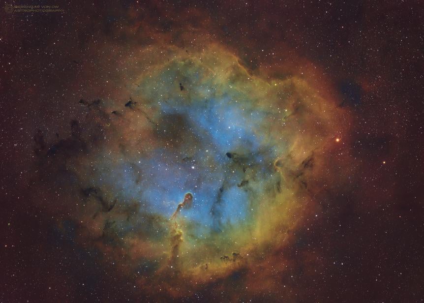 Elephant trunk nebula