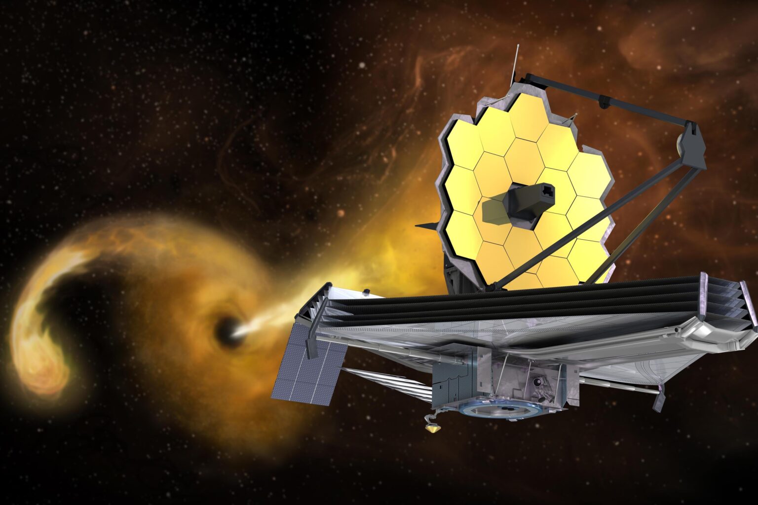 Astronomers discover dormant black holes that 'wake up' briefly to feast on a passing star