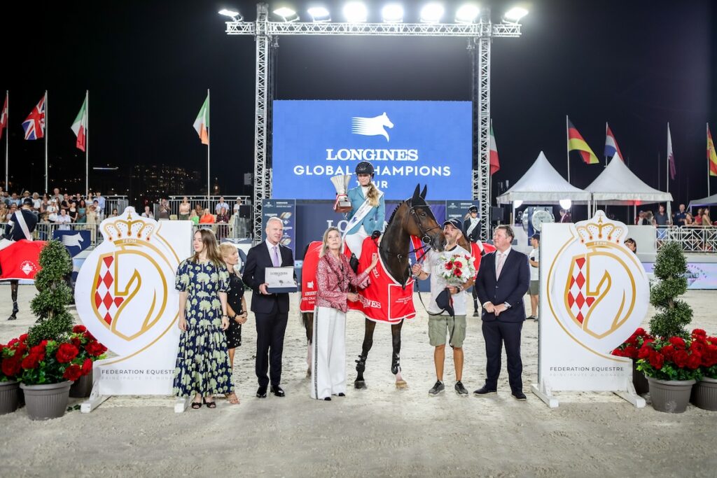 jumping international de monte-carlo prince albert II princesse caroline inès joly