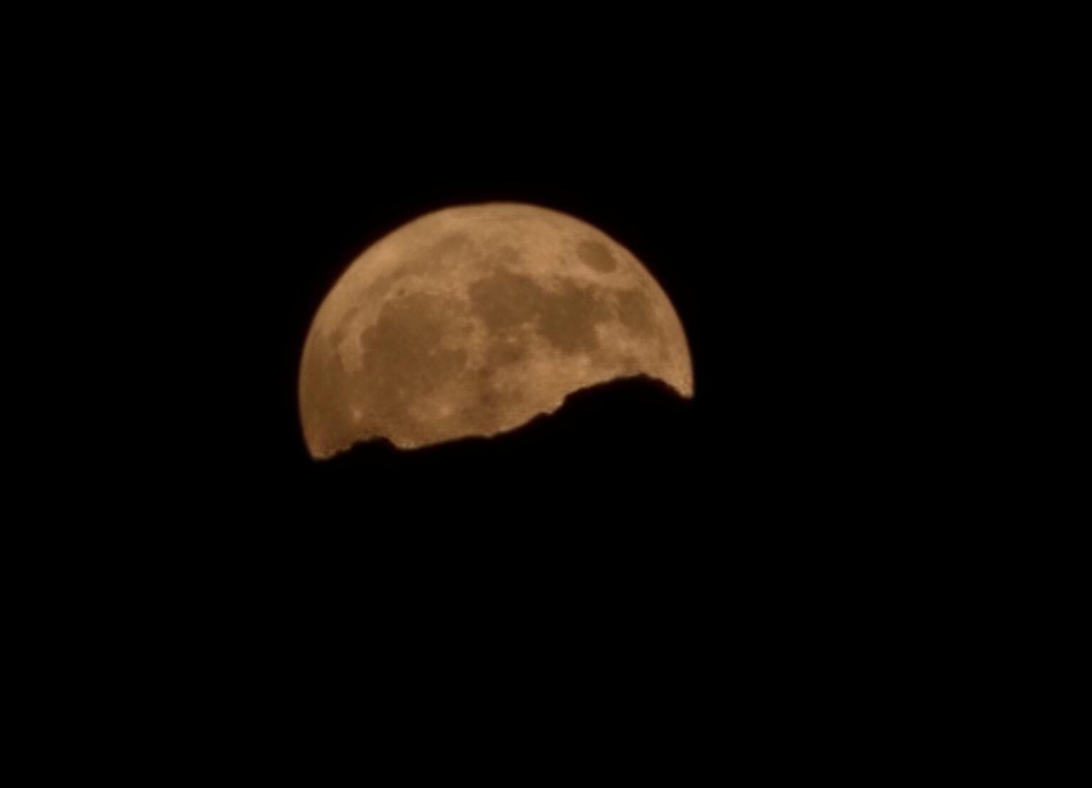 Full Moon Rising Above Makronisos