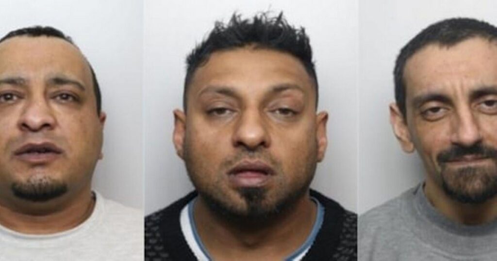 Three men rape teenage girls 'in most horrendous way'