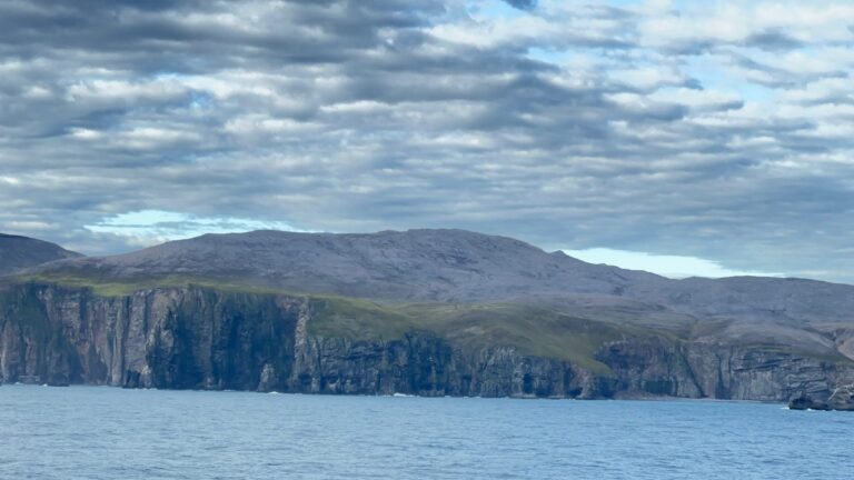 Landscape of Bjørnøya (Bear Island). Photo: David Nikel.