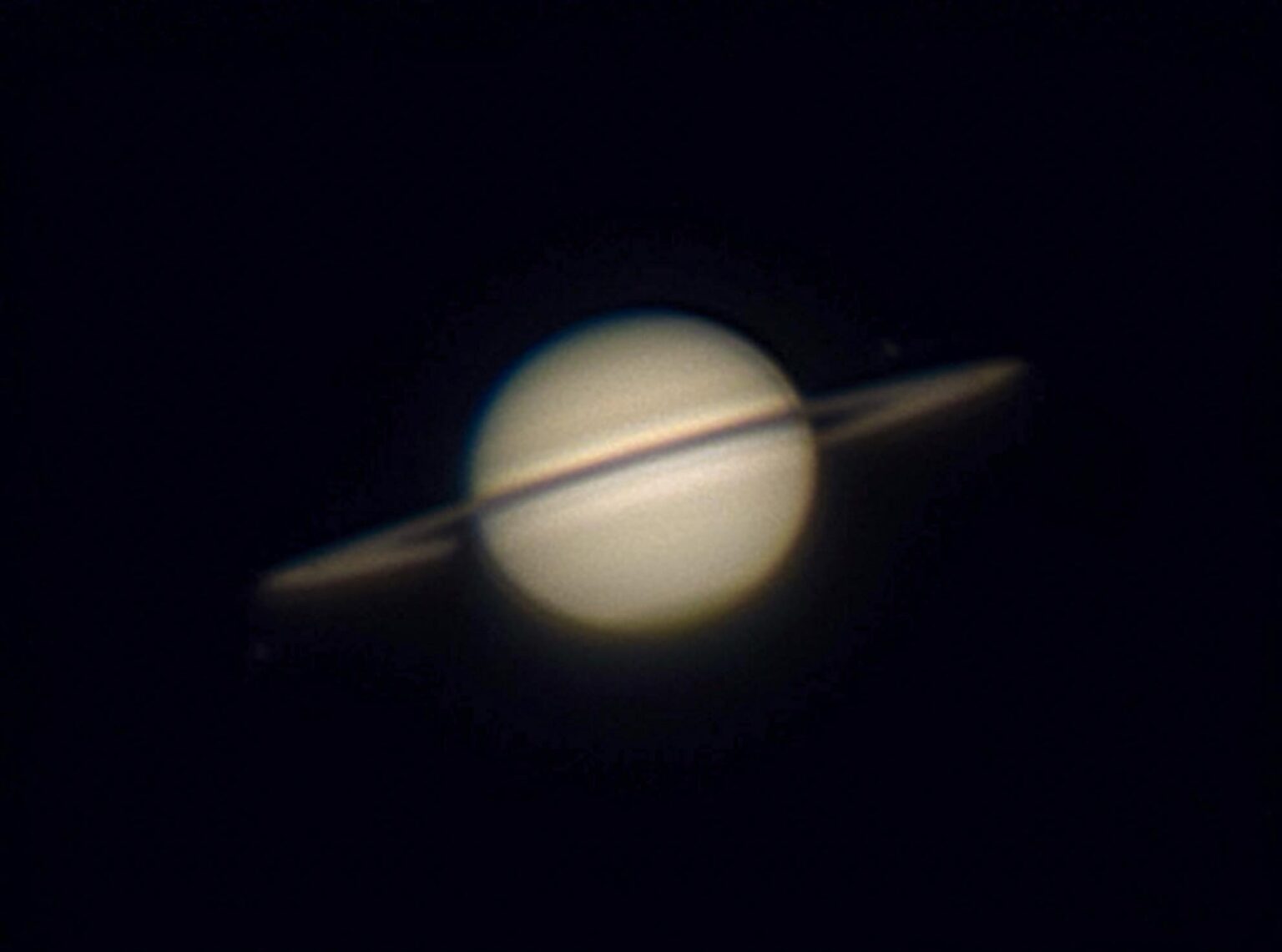 Saturn shot from my front yard
