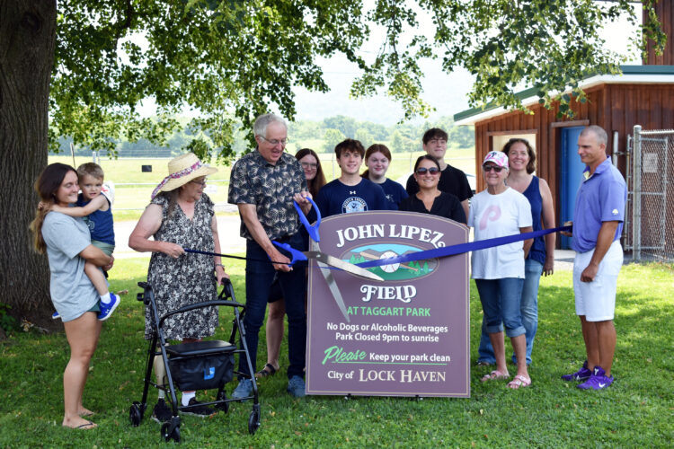 ‘The voice of youth sports’: Taggart Park baseball field named after John Lipez following recent upgrades | News, Sports, Jobs