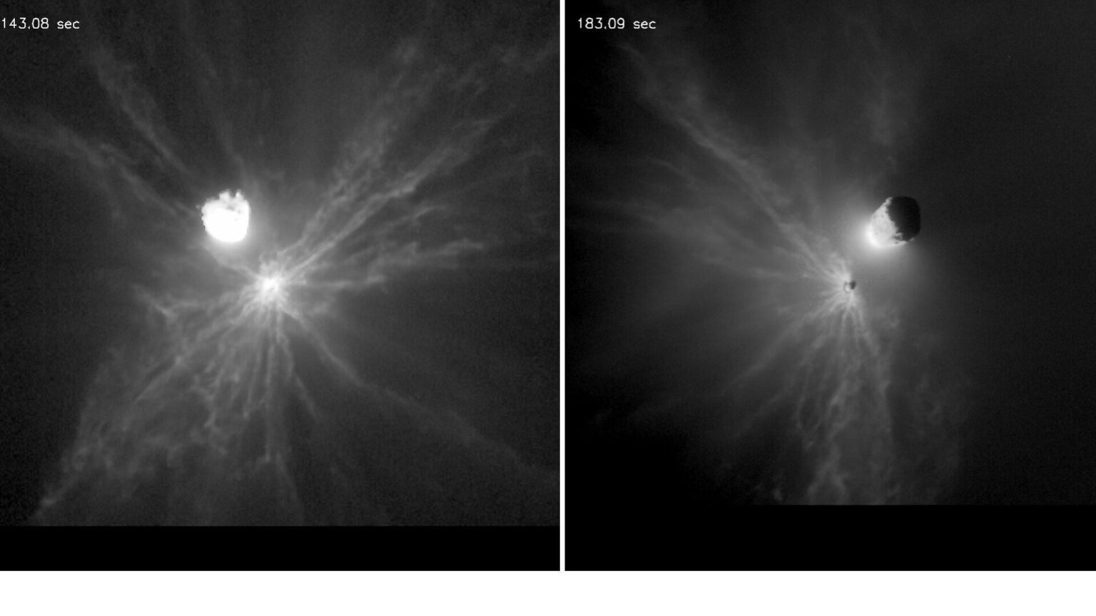 Massive boulders ejected during DART mission may complicate future asteroid deflection efforts
