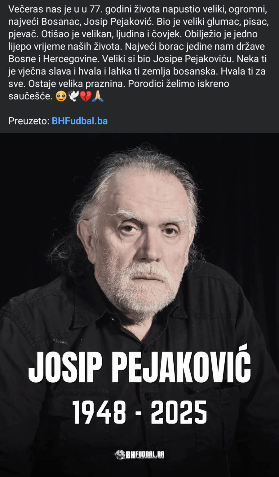 His Earth Bosnian Earth! 😞