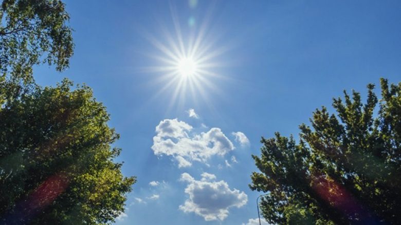 Hot weather today in Kosovo