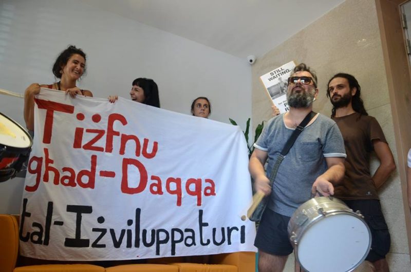 Graffitti calls new planning bills a 'developer coup' that will devastate Malta's environment