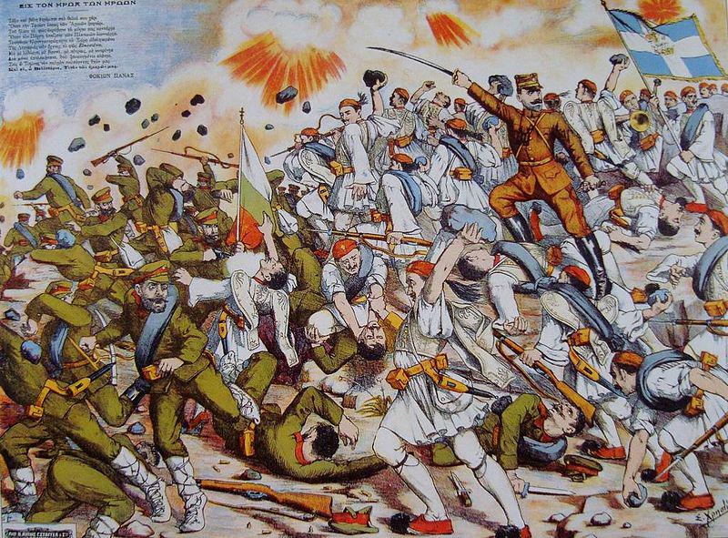 The battle, in which Kolokotronis' last descendant was killed