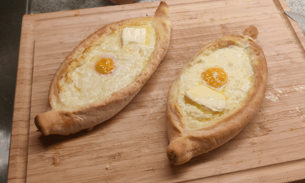My first self made khachapuri