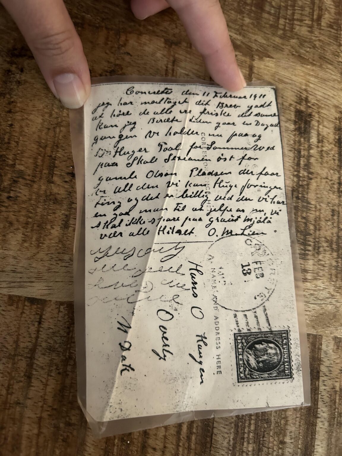 Old postcard translation help Old postcard translation help