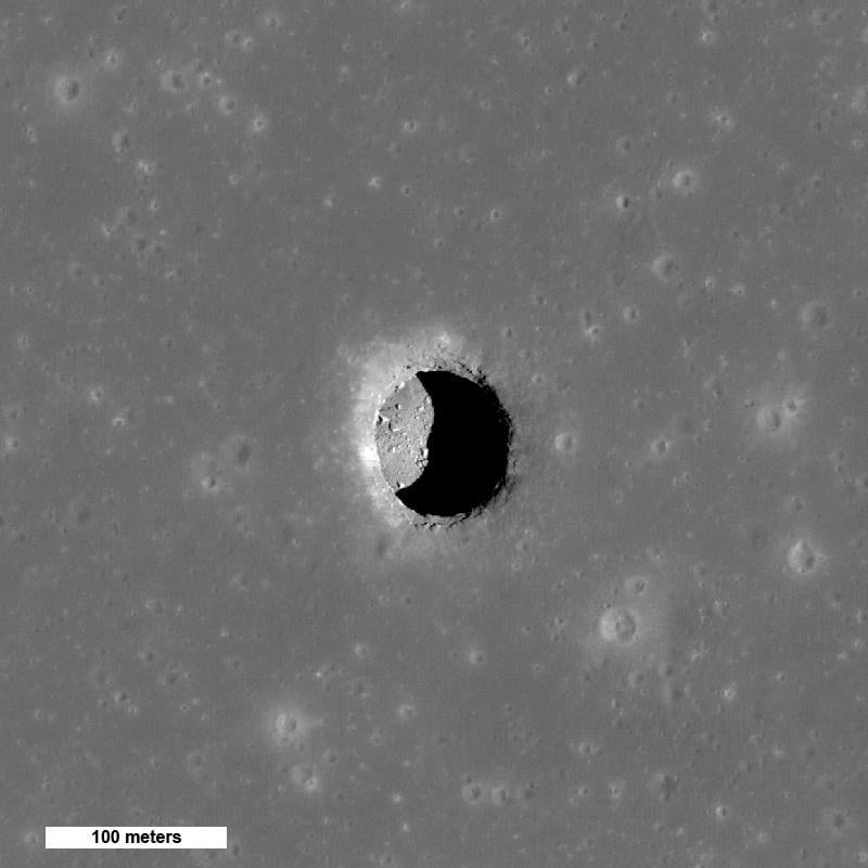 New candidate cave entrances on the Moon found using deep learning