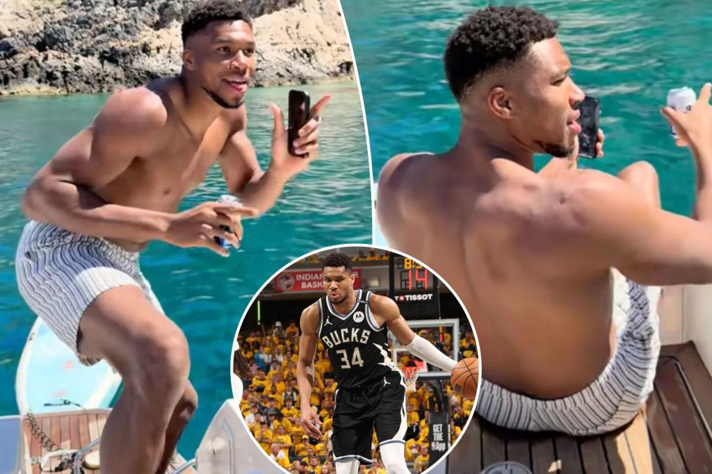 Giannis Antetokounmpo parties in Greece with Bucks future unclear Giannis Antetokounmpo parties in Greece with Bucks future unclear