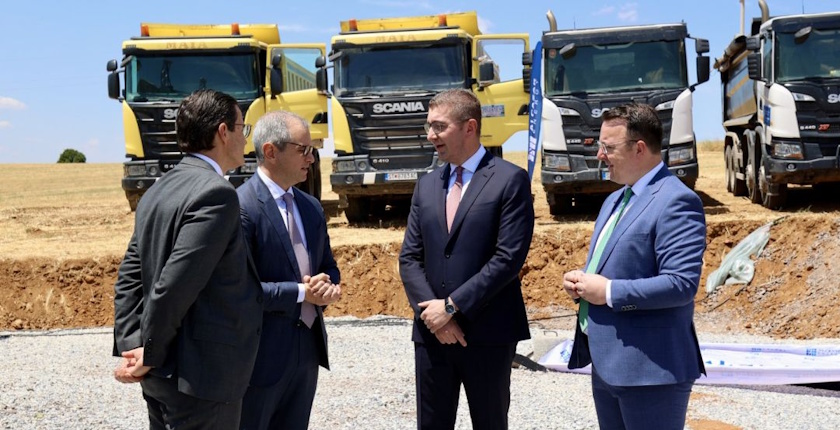 Construction of largest wind farm in Western Balkans kicks off in Štip in North Macedonia