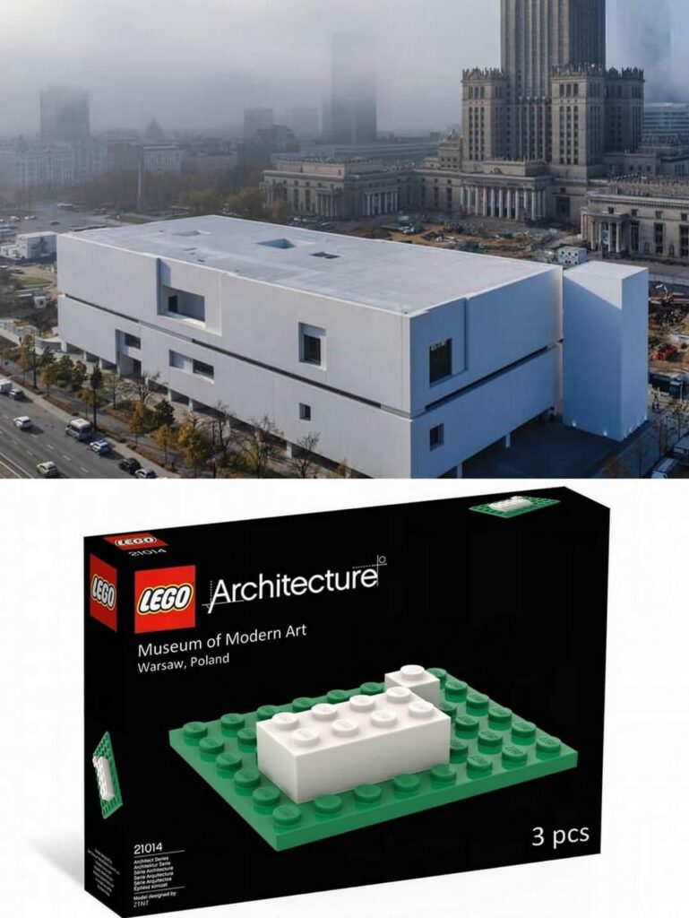 Now you can build your own Warsaw Museum of Modern Art