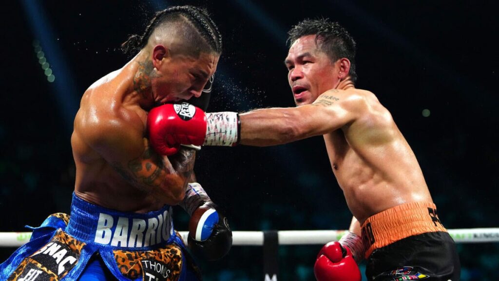 Manny Pacquiao vs. Mario Barrios results, highlights: Fight ends in majority draw, Barrios retains title Manny Pacquiao vs. Mario Barrios results, highlights: Fight ends in majority draw, Barrios retains title