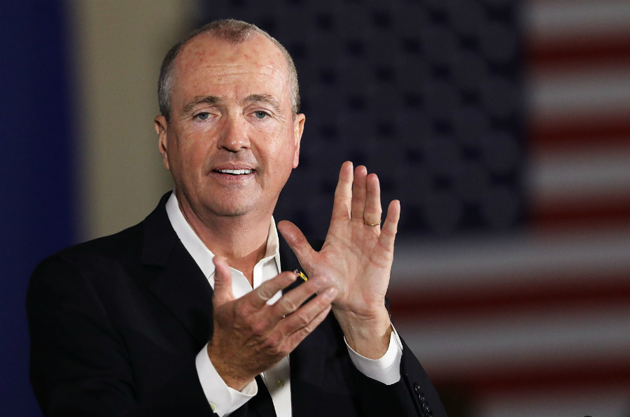 New Jersey Gov. Phil Murphy signed into law the state’s largest fiscal year budget, totaling around $58.8 billion, on Monday. Credit: Spencer Platt/Getty Images