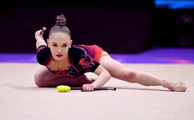 Bulgaria: Bulgaria’s Stiliyana Nikolova Secures Gold, Silver, and Bronze at Rhythmic Gymnastics World Cup