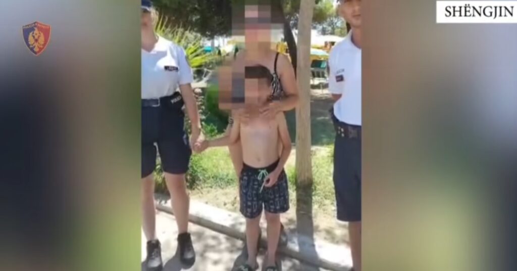 8-year-old from Kosovo goes missing on Shëngjin beach, police find him an hour later