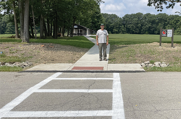 Handicap walkway in Poland Township Park ready to go | News, Sports, Jobs Handicap walkway in Poland Township Park ready to go | News, Sports, Jobs