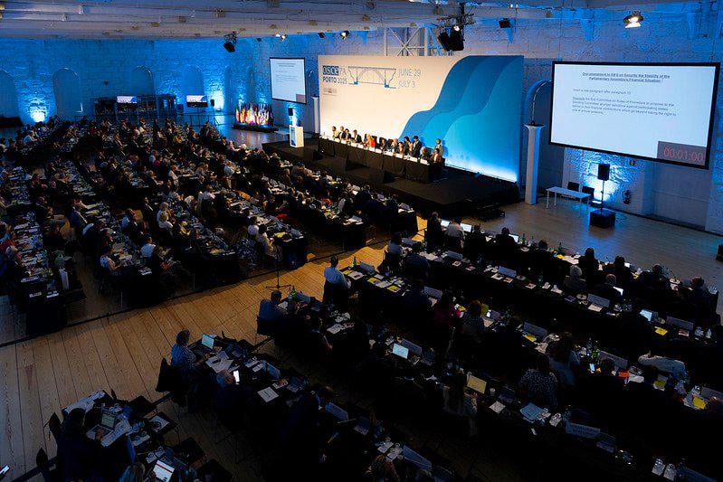 The OSCE urged Syria to withdraw its recognition of Georgia’s occupied regions, but the Georgian government held back from backing the move, as the resolution also criticized the ruling party
