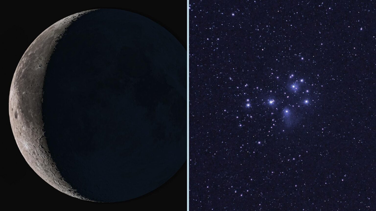 See the moon cross the Pleiades for the last time this year on July 20