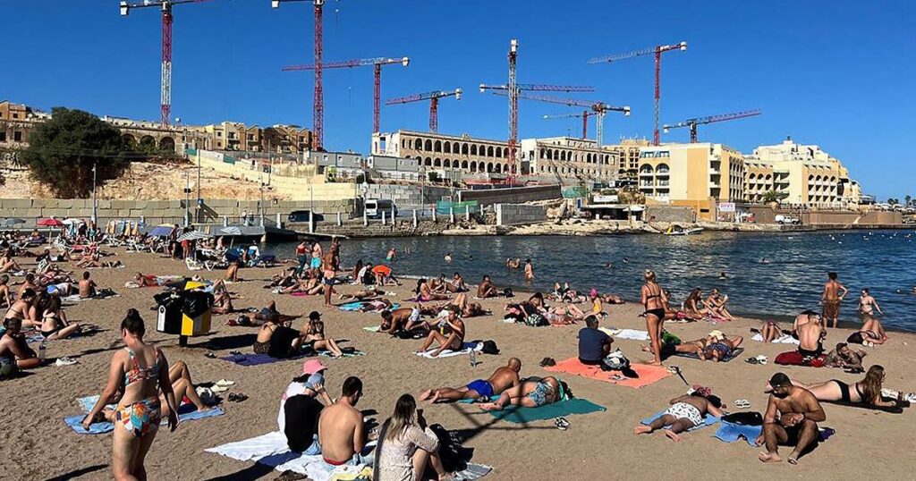St George’s Bay crashes down Malta's quality beach rankings: Study reveals rising levels of unsafe bacteria