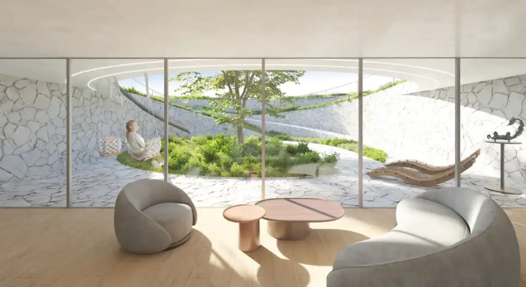 The Shelter House with Scorpio Garden, Poland The Shelter House with Scorpio Garden, Poland