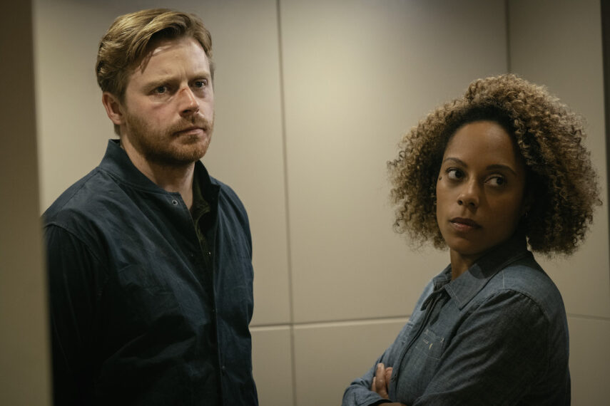 Jack Lowden and Rosalind Eleazar in Slow Horses - Season 3