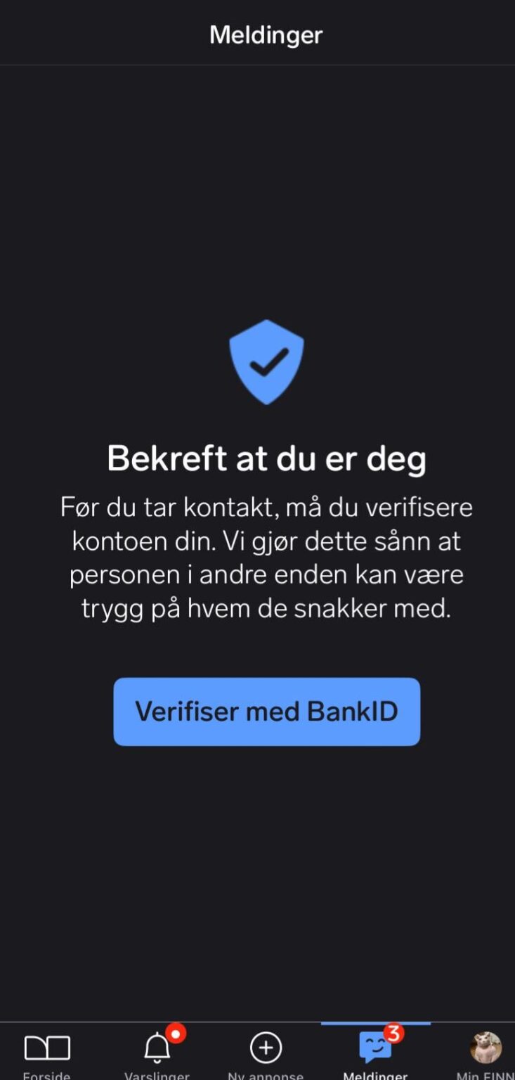 Finn practically banned those without BankID