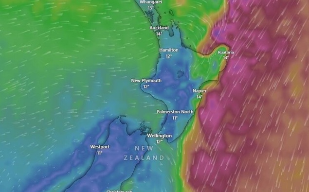 Risk of heavy rain and thunderstorms for New Zealand