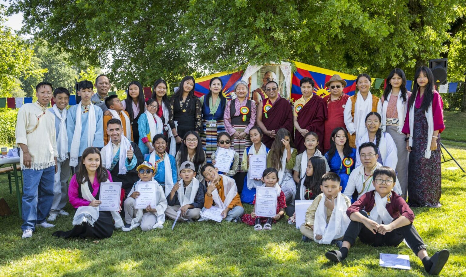 Tibetan Weekend Schools of Tibetan Community in Switzerland & Liechtenstein Conclude Annual Summer Camp