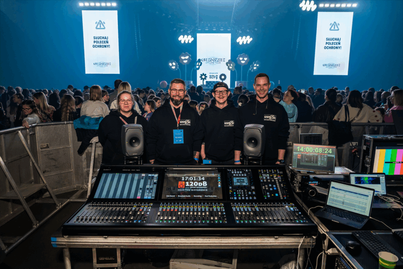 Poland’s 120dB Doubles Up on Solid State Logic’s System T for Internet Superstars’ Arena Tour Poland’s 120dB Doubles Up on Solid State Logic’s System T for Internet Superstars’ Arena Tour