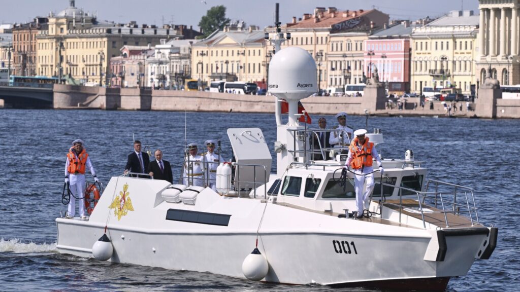 Russia Navy Day celebrations scaled down as Ukraine launches drone attacks