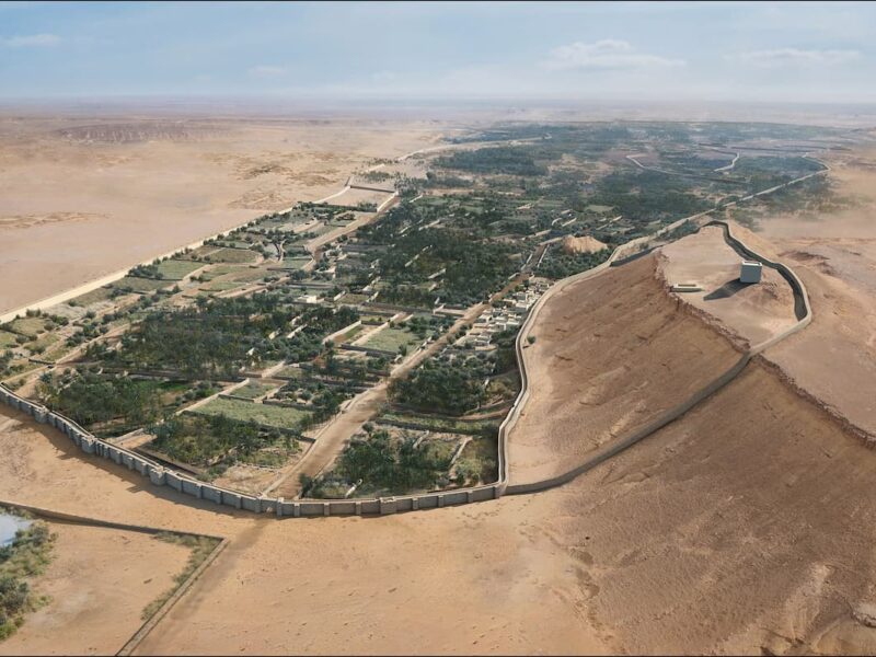 A Millennia-Old Network of Fortified, Walled Oases Discovered in the Arabian Desert