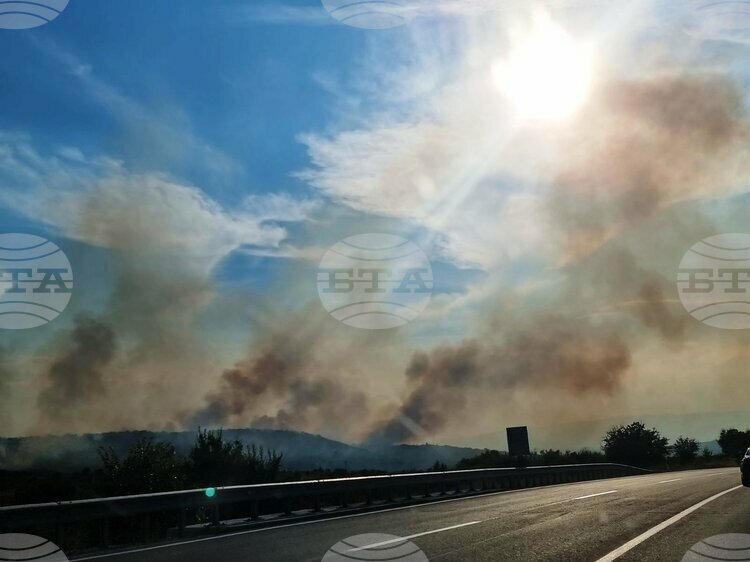 Five Wildfires Burn across North Macedonia, Two Injured